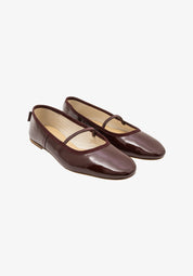 Swan ballet flats