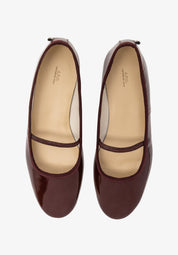 Swan ballet flats