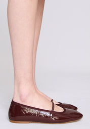 Swan ballet flats