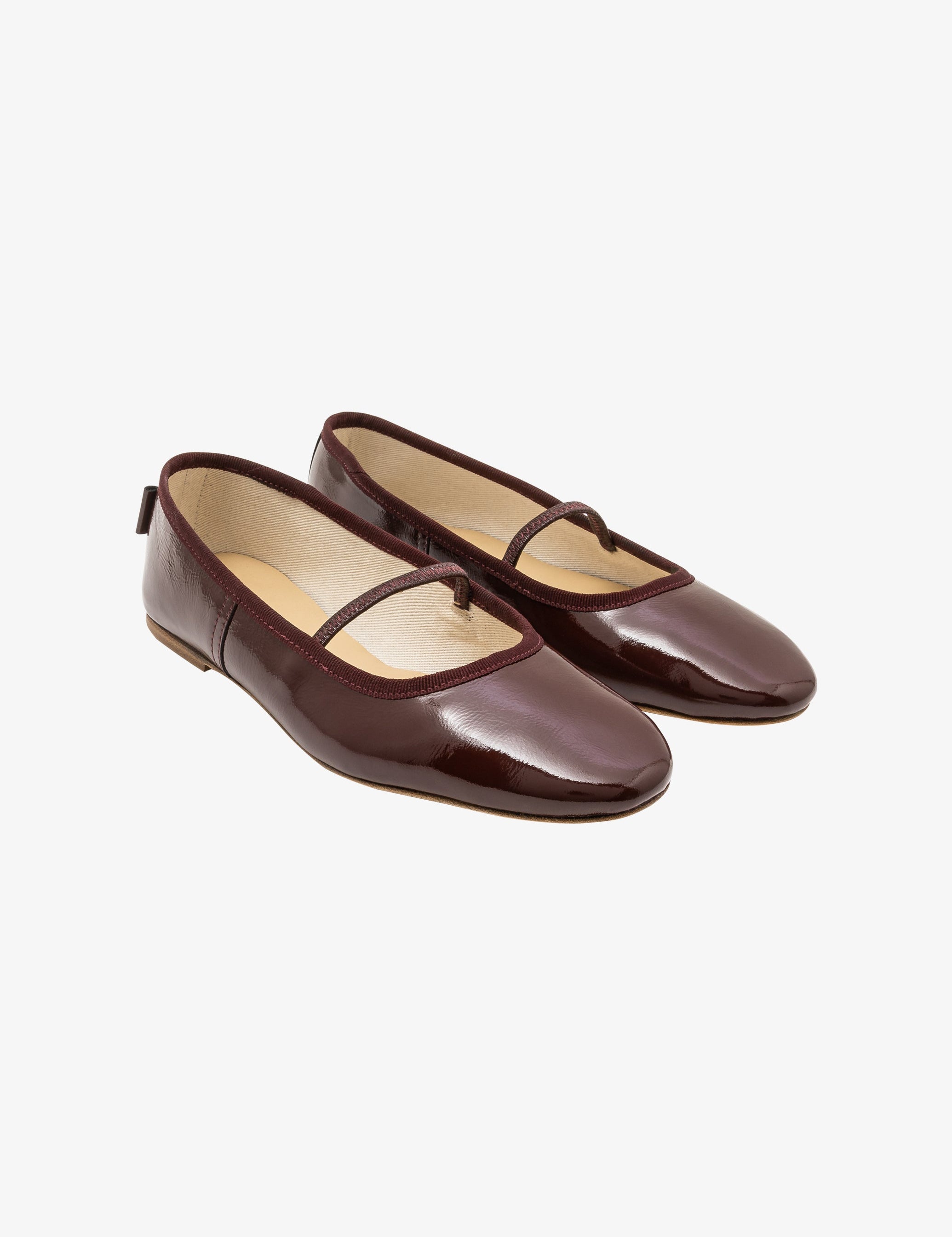 Swan ballet flats