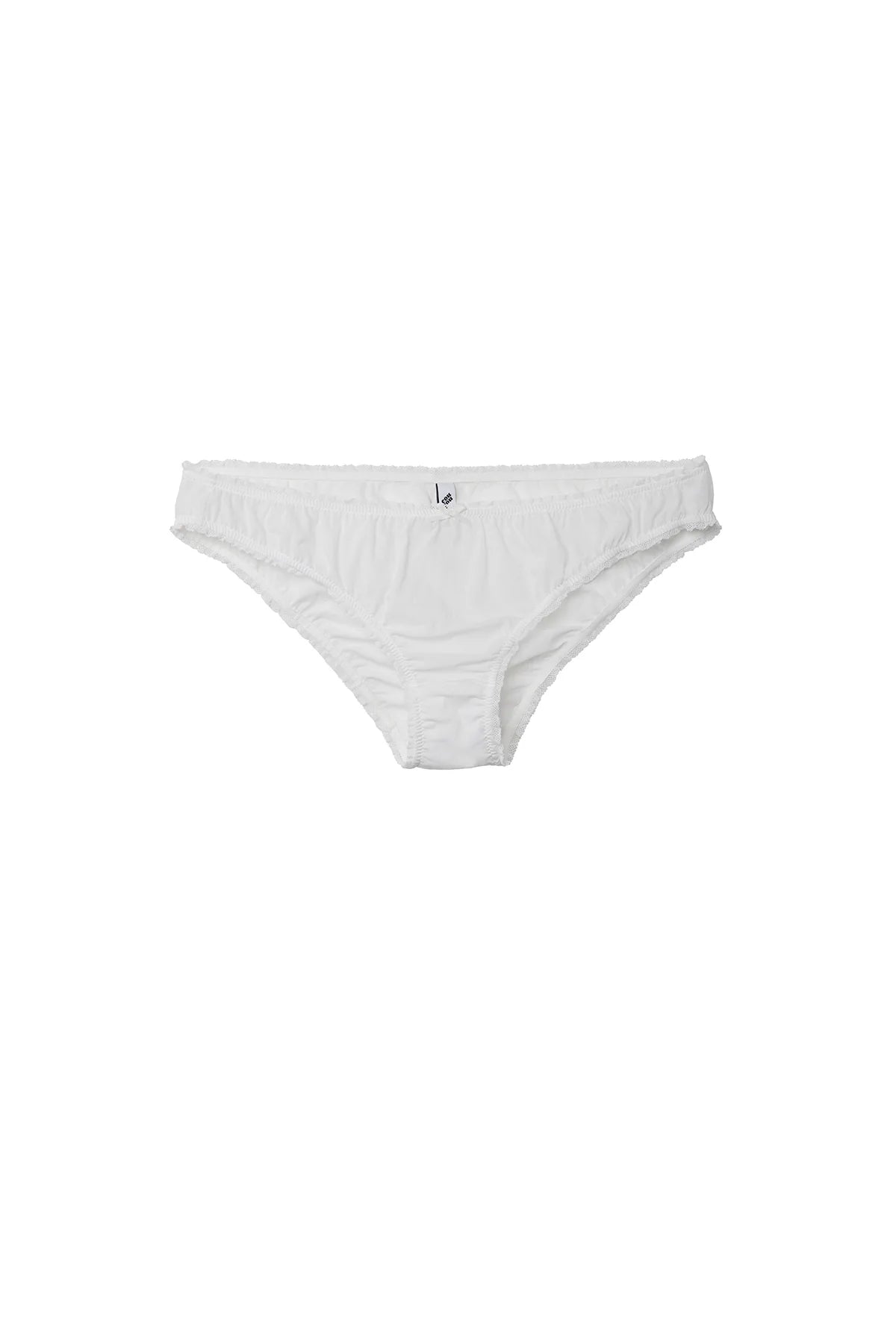 The Brief White Cotton Voile